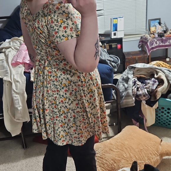 Floral Mini Midi Dress - Picture 7 of 9